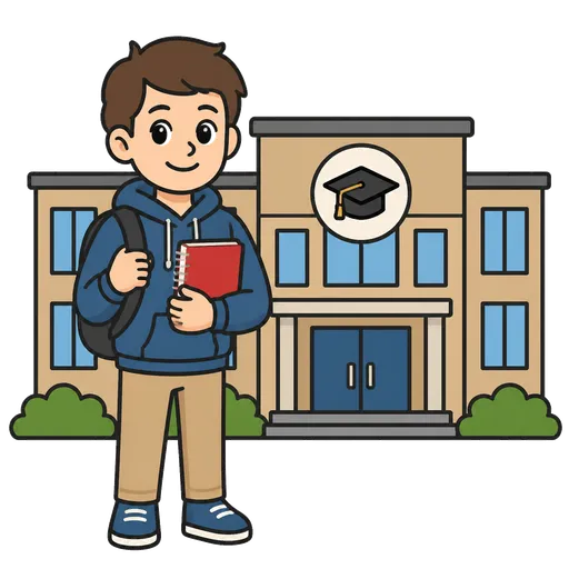 AAC-Piktogramm: Oberschule