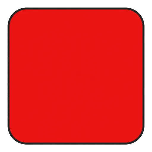 Piktogram AAC: czerwony