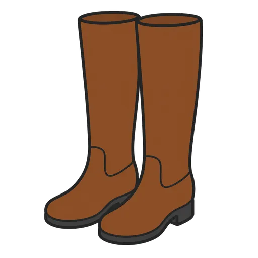 Pictogramme CAA : bottes