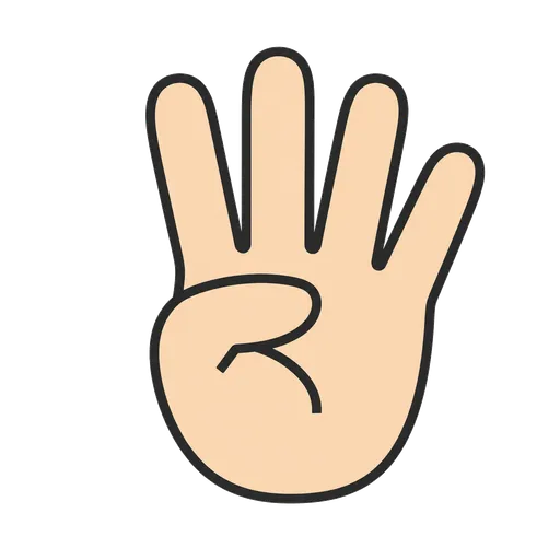 Piktogram AAC: cztery