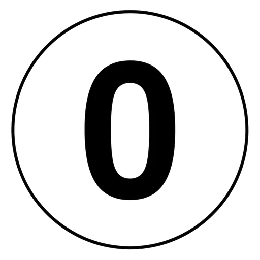 Piktogram AAC: zero