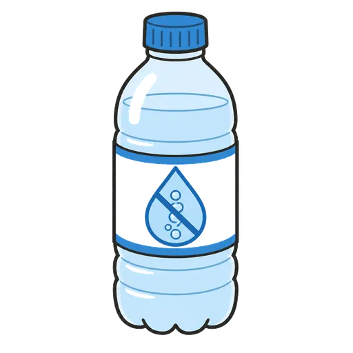 Piktogram AAC: woda niegazowana