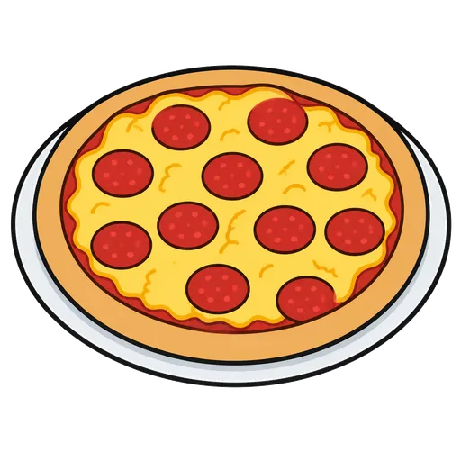 Pictogramme CAA : pizza
