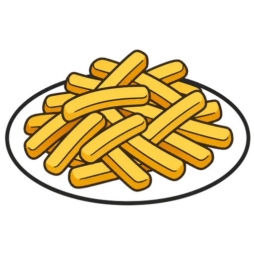 Piktogram AAC: frytki