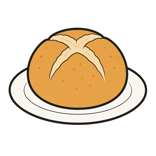 Piktogram AAC: bułka