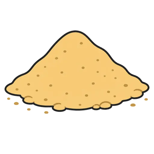 Piktogram AAC: piasek