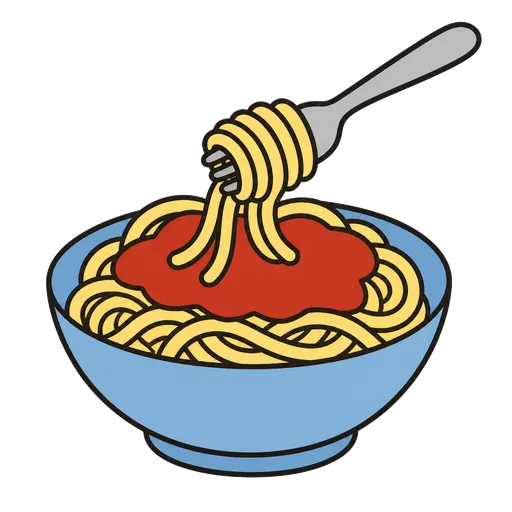 AAC pictogram: pasta