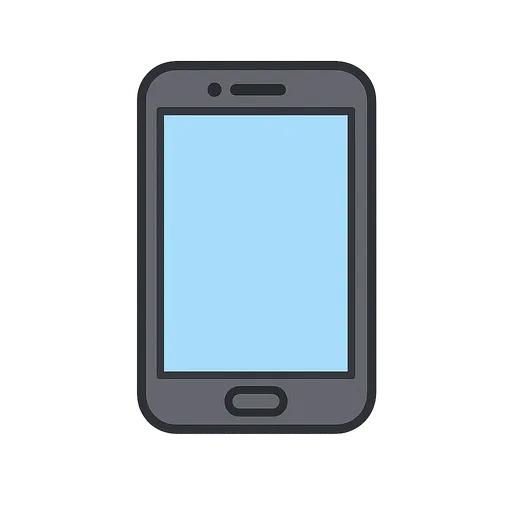 Piktogram AAC: telefon komórkowy