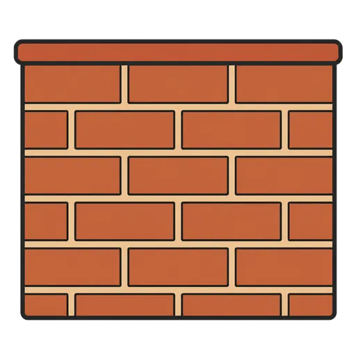 Piktogram AAC: ściana