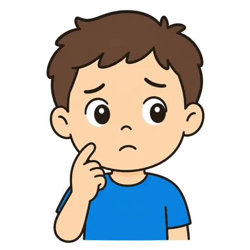 Piktogram AAC: niepewny