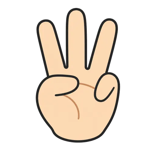 Piktogram AAC: trzy