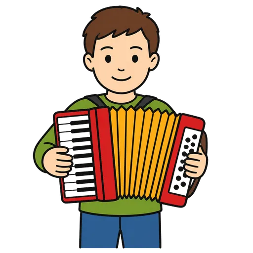 AAC pictogram: Accordion