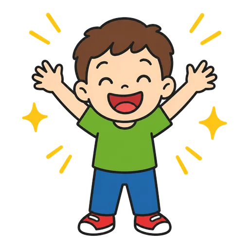 Pictograma CAA: ¡Estoy tan feliz!