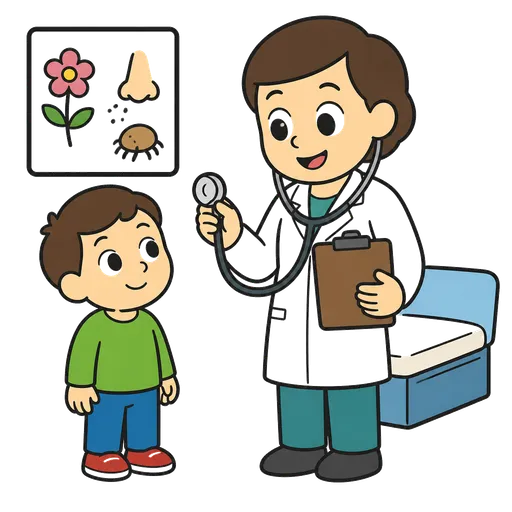 Piktogram AAC: alergolog