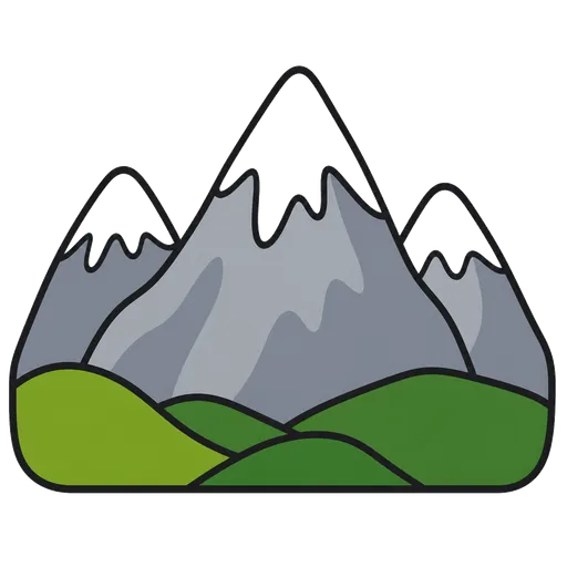 AAC-Piktogramm: Alpen