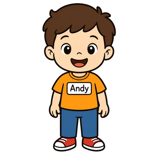 Piktogram AAC: Andy