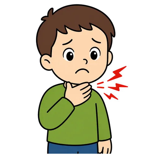 Piktogram AAC: angina
