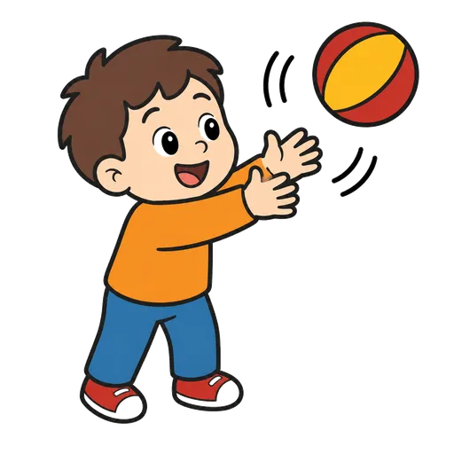 Pictograma CAA: atrapar una pelota