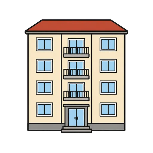 Piktogram AAC: apartament