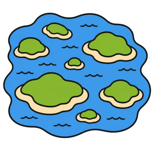 Piktogram AAK: souostroví