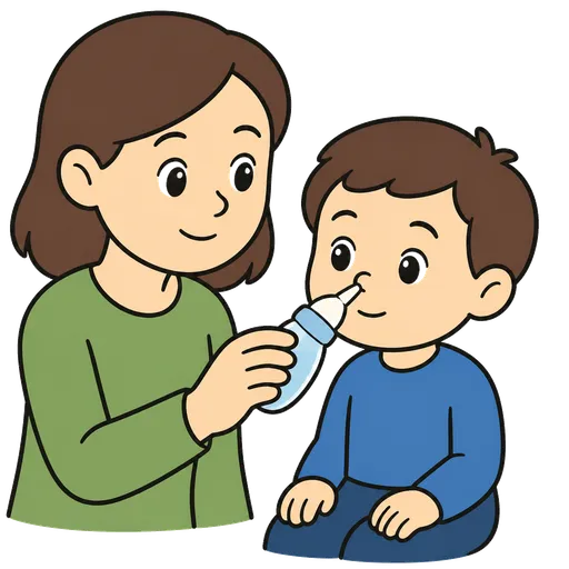 AAC pictogram: nose suction device