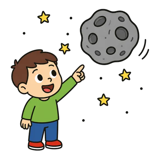 Piktogram AAC: asteroida