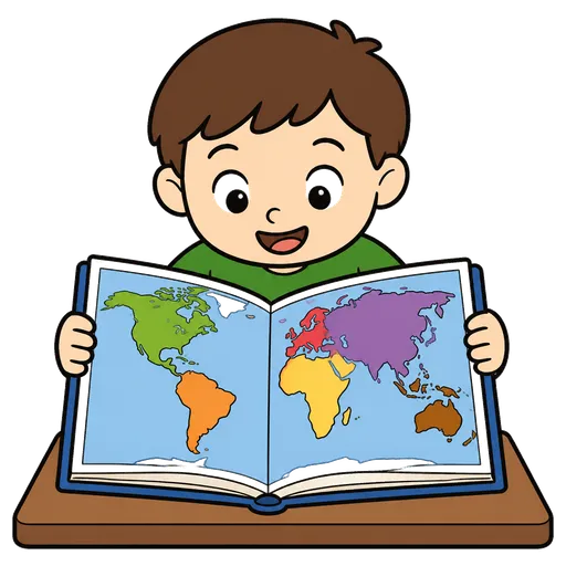 Piktogram AAC: atlas geograficzny