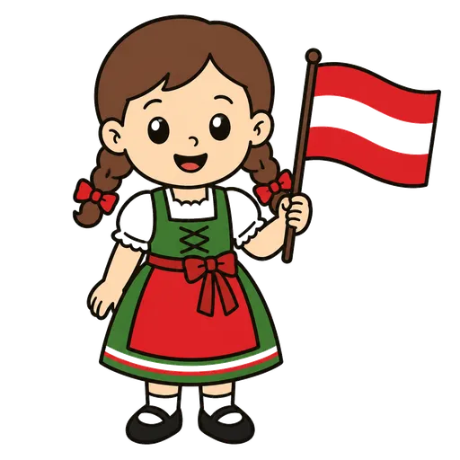 Piktogram AAC: Austriaczka
