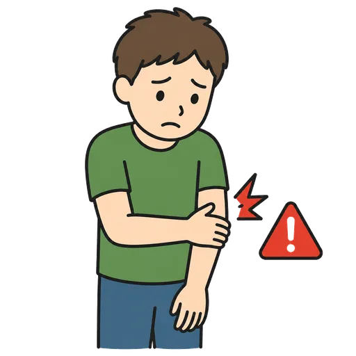 Pittogramma CAA: autolesionismo