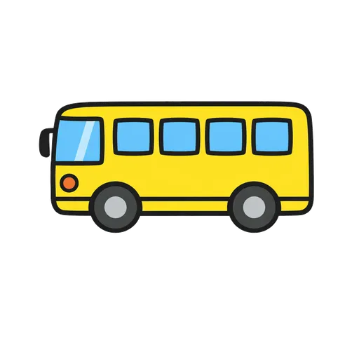 Piktogram AAC: autobus