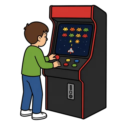 Piktogram AAC: automat do gier