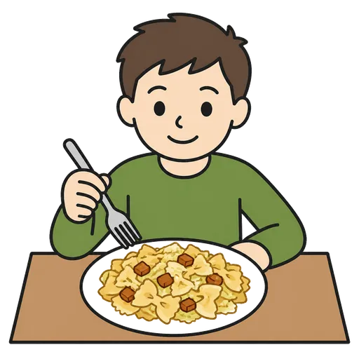 Piktogram AAC: łazanki
