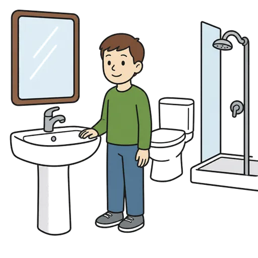 Pittogramma CAA: bagno