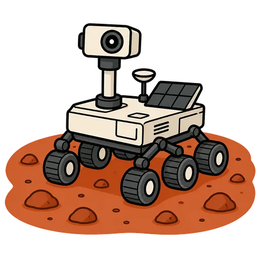 Piktogram AAK: Marsuův rover