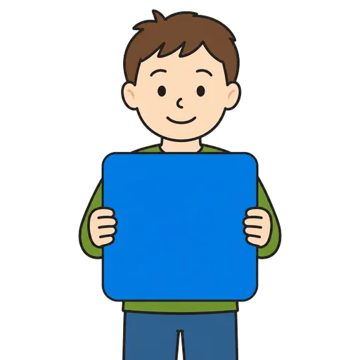 AAC pictogram: blue