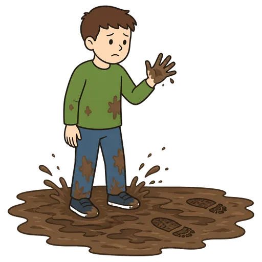 Piktogram AAK: blatistý
