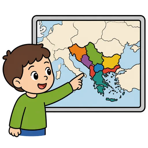 AAC-Piktogramm: Balkans