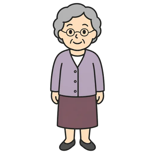 Pictograma CAA: abuela