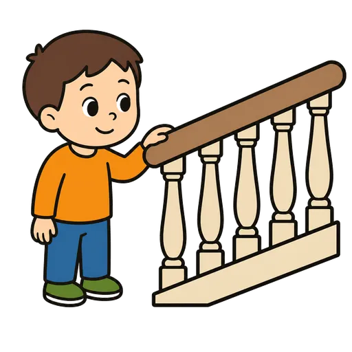 AAC pictogram: balustrade