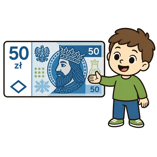 Piktogram AAK: Bankovka 50 Kč