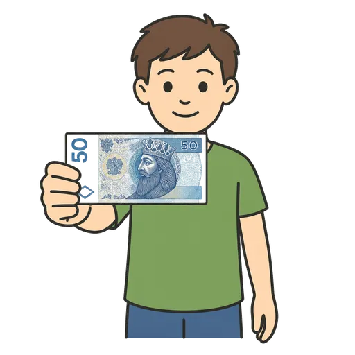 AAC-Piktogramm: 50-€-Banknote