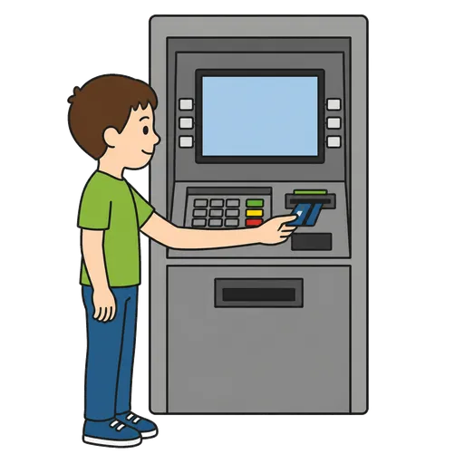 Pittogramma CAA: Sportello Bancomat