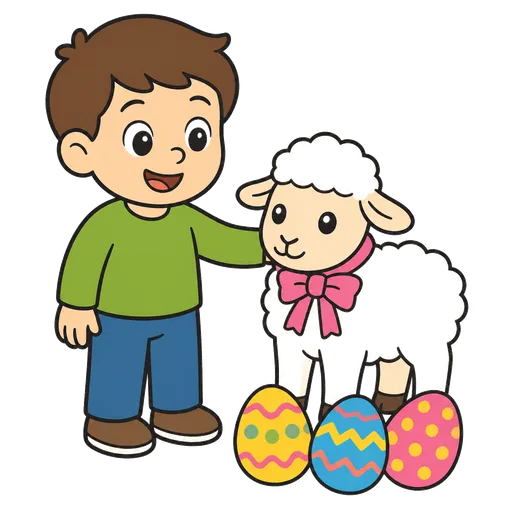 Pittogramma CAA: Agnello di Pasqua