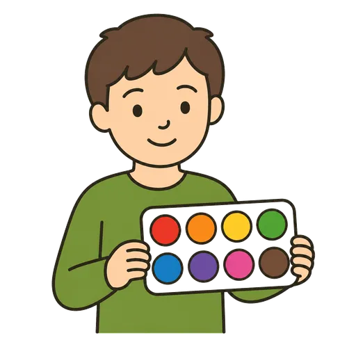 AAC pictogram: color