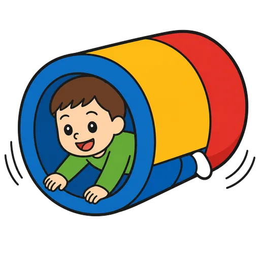 AAC pictogram: therapy drum (soft roll-and-hide)