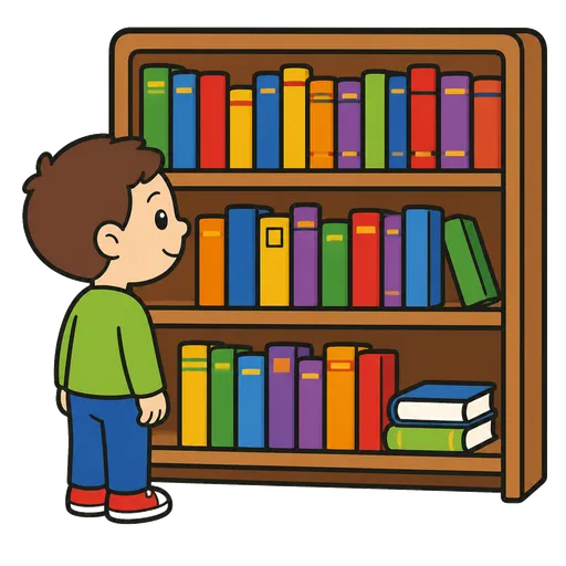 Piktogram AAC: biblioteka szkolna