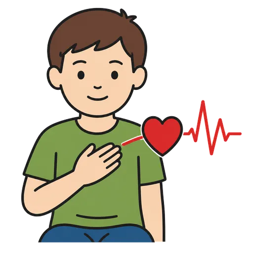 Piktogram AAC: bicie serca