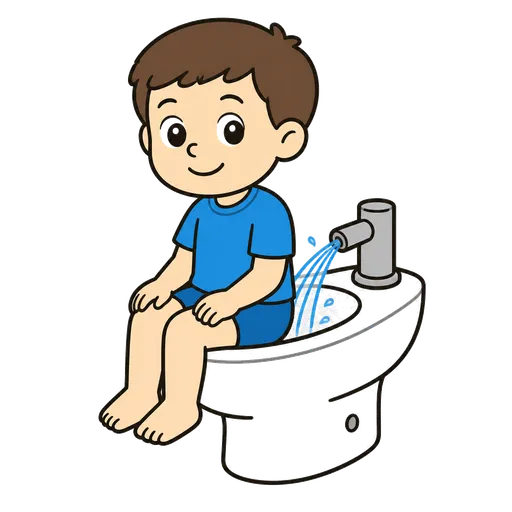 Pictogramme CAA : bidet