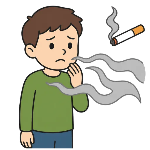 Pittogramma CAA: fumo passivo