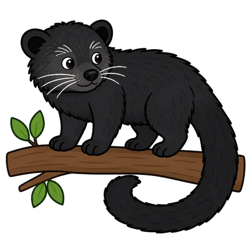Piktogram AAC: binturong